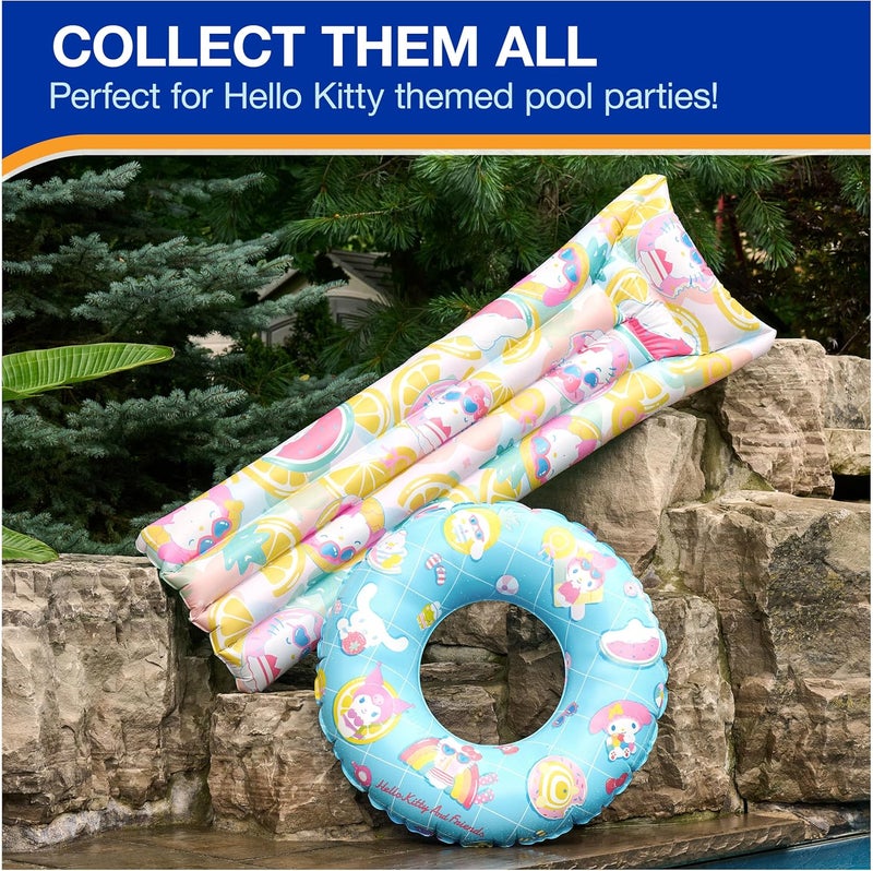 SwimWays Hello Kitty Suntanner Pool Float, Inflatable Pool Floats & Kids Pool Toys, Swimming Pool Accessories & Beach Essentials for Teens Aged 14 & Up - Image 5